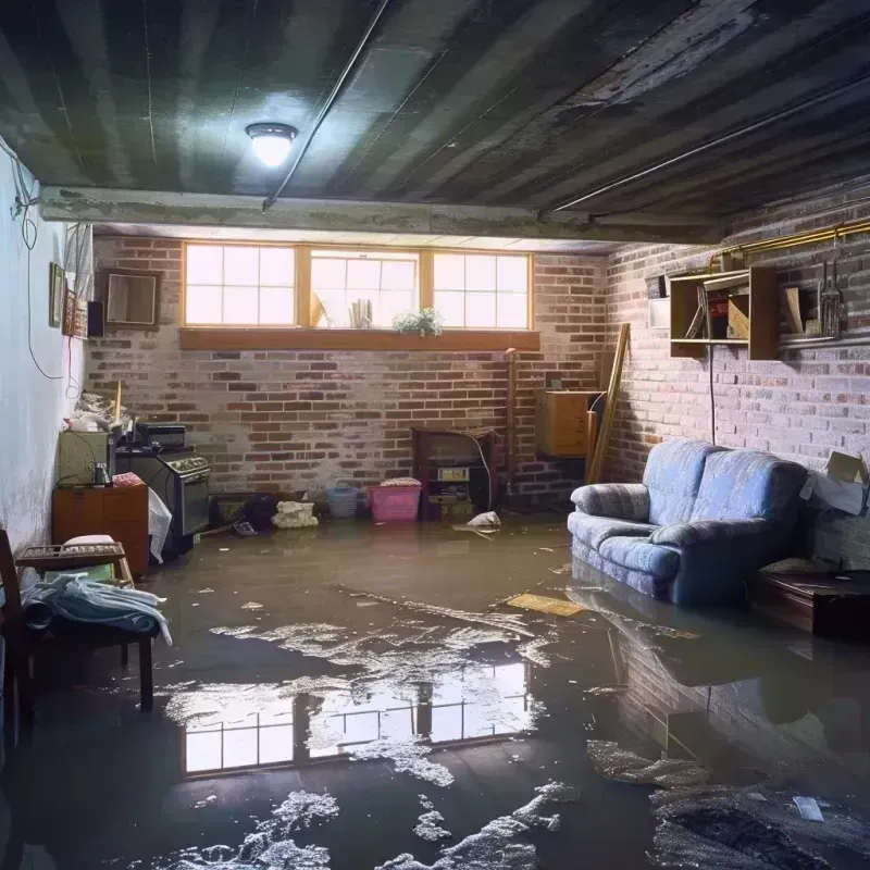 Flooded Basement Cleanup in Derma, MS